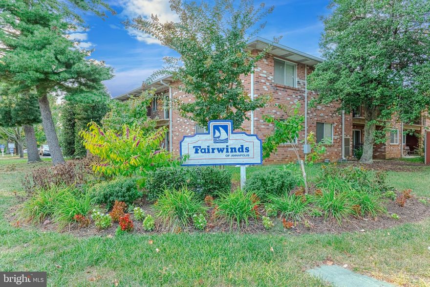 This beautifully renovated second floor 2 bed / 2 full bathroom condo is a must see! Fresh painted. Open concept allows for ease of entertaining. Nicely maintained, neutral colors, large balcony. Condo fees include: water, gas, trash removal and property maintenance . Corner unit condo. Located minutes from downtown Annapolis and Rte. 50, this peaceful community is also walking distance to numerous shops, restaurants and Quiet Waters Park! The community features: a pool, tennis courts and a playground.