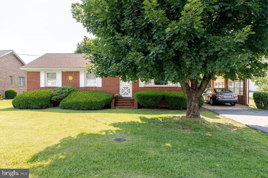 Charming 3-bedroom, 1-bath brick ranch in the heart of Elkton! Situated on a spacious lot that includes two additional town parcels, this property offers an expansive yard perfect for gardening, play, or future expansion. Enjoy the convenience of single-level living, with the added bonus of a full unfinished basement—ready for your personal touch or extra storage. Located just minutes from Massanutten Resort and only 20 minutes to Harrisonburg, this home combines small-town charm with easy access to outdoor recreation, shopping, and dining. A great opportunity for first-time buyers, downsizers, or investors!