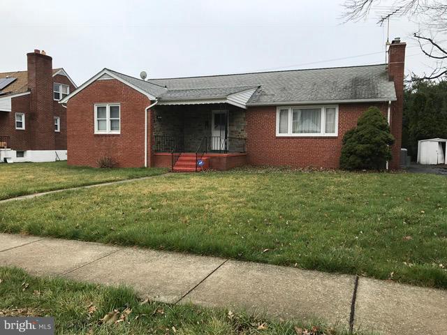 This all brick rancher has great bones but needs updating. Kitchen cabinets and bathrooms are original. Hardwood floors on main floor could easily be restored. This could once again be a beautiful home.