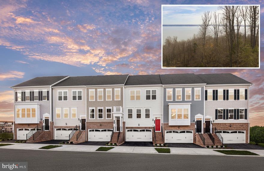 This Greywood Townhome features 4 Stories including a Rooftop terrace with amazing view of the Potomac River. Enjoy a huge center island kitchen, large windows to let in natural light on all levels. This 2,553 square foot townhome offers the best location and lifestyle at Potomac Shores. Across from the Shores Club pools, gym, and social barn, Potomac Shores Golf Course and Clubhouse/Tidewater Grill.  Footsteps away from Future Town center and VRE Station.