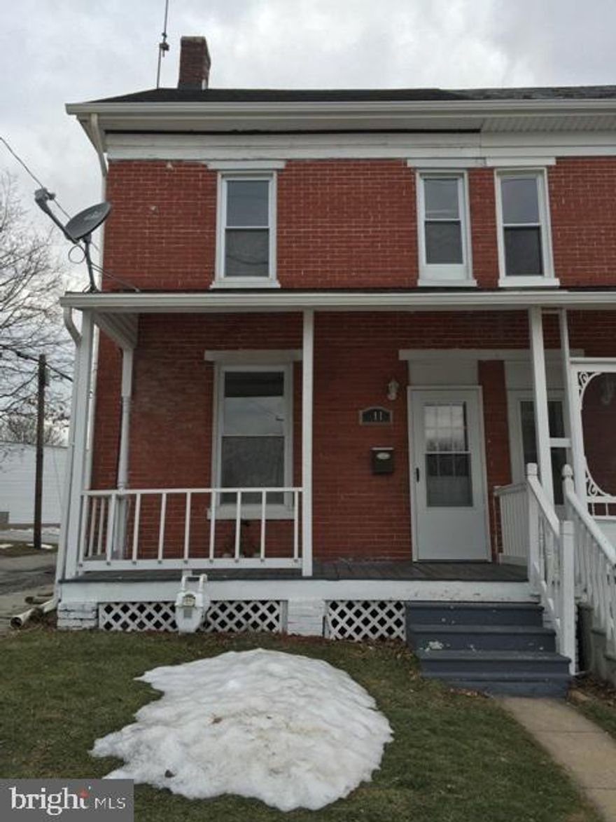 Spacious and updated on side street of Red Lion Borough. Move right in. Many updates to include- New roof, replacement windows new front door and storm door,central air, updated bathroom and kitchen, and new carpet. First floor laundry. 8x10 shed in fully fenced backyard for privacy and peace of mind. All appliances stay.