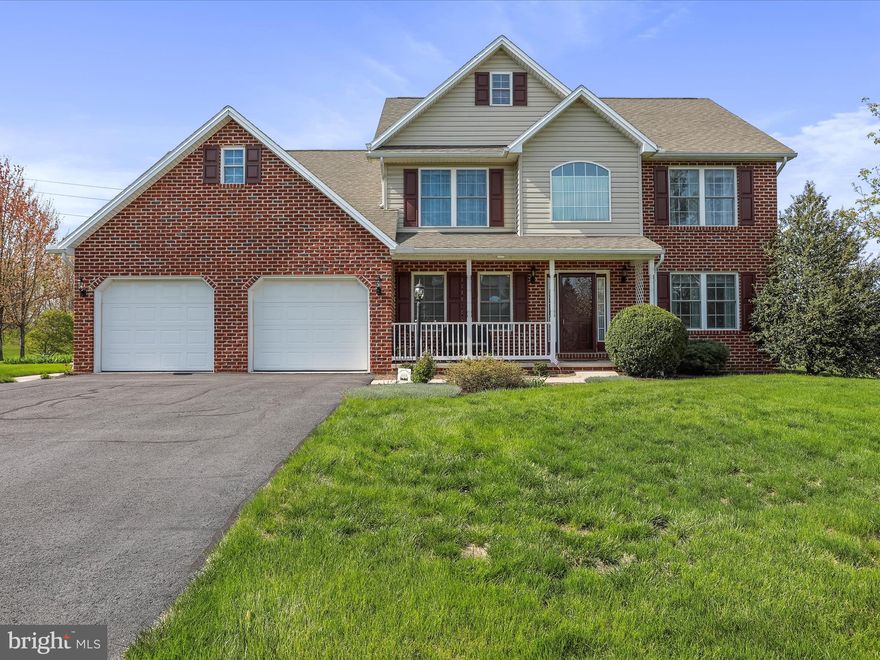 Welcome to 1419 Hunters Chase. This is your opportunity to purchase the ONE OWNER well maintained  property in the lovely Hunters Chase development. The home is perfectly situated on nearly 1/2 acre and backs to farmland. The back yard showcases an epic low maintenance composite deck ready for the evening sunsets and grilling through the summer.
Let's take a walk through this beautiful home. You will be walking into a generous foyer.  To the left you have a wonderful private office. Back the hall you have a remodeled half bath. You then enter the kitchen which offers granite counter tops. The kitchen offers lots of cabinetry for plenty of storage and is open to the great room which has an energy efficient wood burning insert. The main level also has the laundry, large dining room and separate living room as well as access to the oversized 2 car garage.
Upstairs you have a large primary suite with walk-in closet and attached bath. You have 3 additional bedrooms on the upper level and one additional bath. The bedroom, which is over the garage, is large and cooling to ensure complete comfort. 
This home also offers a basement that has concrete poured walls. Many of the home's mechanicals are in the basement to include high end hot water heater, efficient furnace, extensive water treatment system, and whole house vacuum. 
Call for your private tour today. 24-hour notice required. Please remove shoes upon entrance.