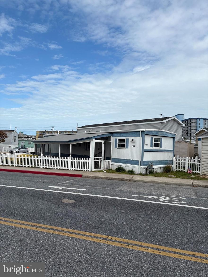 Affordable beach living in Ocean City! This 2-bedroom, 1-bath home in Sundowner Trailer Park sits on a beautiful corner lot and offers a great opportunity to own near Ocean City Beach.
The home features a large screened porch, perfect for relaxing after a day at the beach, and is conveniently located close to the community pool. Pets are allowed, making it a great option for the whole family.
The property does need some updating and repairs, but with a great price, it’s the perfect chance to make it your own beach getaway or year-round home.
The monthly community fee is $166.80 and includes city taxes, water, sewer, trash collection, grass cutting, maintenance, and management fees—making for easy, low-maintenance living.
Ownership includes the trailer and 2,000 stock shares in the cooperative community.
Cash offers only. Don’t miss this affordable opportunity to enjoy everything Ocean City has to offer
Attorney Fees and Settlement are usually around $1,200. ( David Gaskill esq) Please see Sundower rules sheet in MLs.