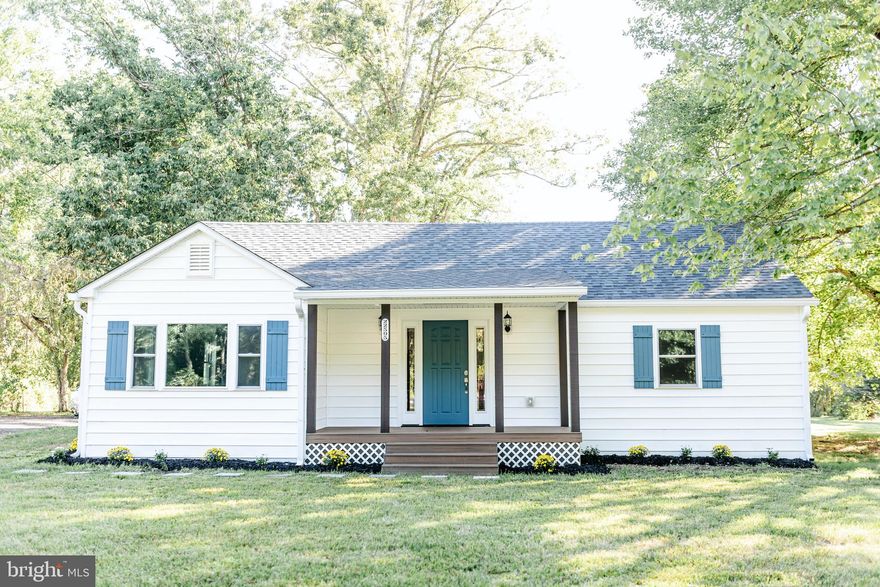 What a perfect house to call YOUR HOME! This completely renovated home sitting on almost 2 acres of land is a perfect place  to enjoy the peace and quiet of the countryside while still being just outside Old Town Leonardtown  and next to Leonardtown High School. This beautiful home boasts new roof, siding, double hung energy efficient windows, HAVC system, new flooring and carpet, all new kitchen cabinets, granite countertops and appliances, farmhouse sink, LED backlit fog-less mirror in bathroom and new front porch. Come take a look and fall in love with your new home!