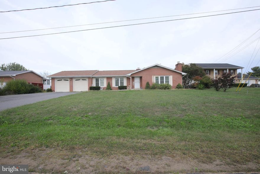 Ranch-style home with front yard and endless potential in Stephens City!
This classic brick rancher sits on a level lot in a well-established neighborhood, offering the convenience of single-story living with plenty of space to spread out. Featuring 3 bedrooms and 2.5 baths, this home boasts a spacious living area. 
Enjoy the comfort of carpeted floors, large windows that flood the rooms with natural light, and a flowing layout that offers both functionality and warmth. The 2-car garage adds convenience, storage, and value.
Located just moments from shopping, dining, and Route 81 access, this home is ideal for commuters or anyone looking for quiet suburban living with everyday essentials close by.
Whether you're dreaming of a sleek new kitchen, updated baths, or modern finishes throughout, this home offers a great opportunity to build equity and create your vision.
A perfect opportunity for homeowners or investors looking to make a smart move in a desirable location.