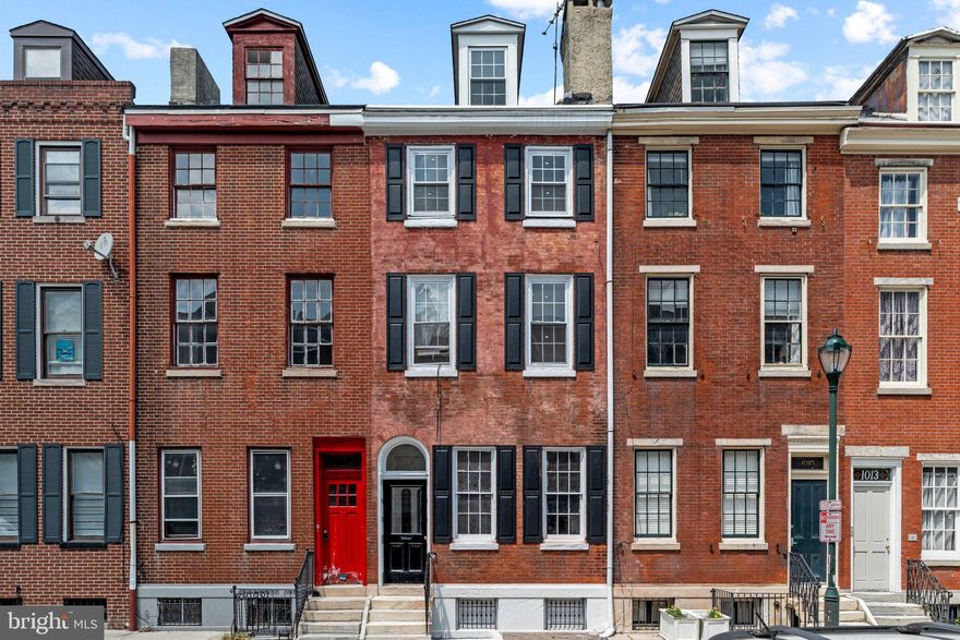 Attention All Investors: Don't miss this opportunity to own this spectacular, turnkey, Multi-Unit, property consisting of Six magnificent, light-filled, spacious units near Washington Square and Center City. Great investment opportunity. 6 units. 1-2BR unit, 2-1 BR, 3 studios. All units are completely updated. 3 units are occupied. Projected income is  $8,375  (Rent roll in document center)  Opportunity to combine 2 units on first floor to create a large space for you to live in while renting out the rest! 6 unit rental license in place. Dont miss out on this one!