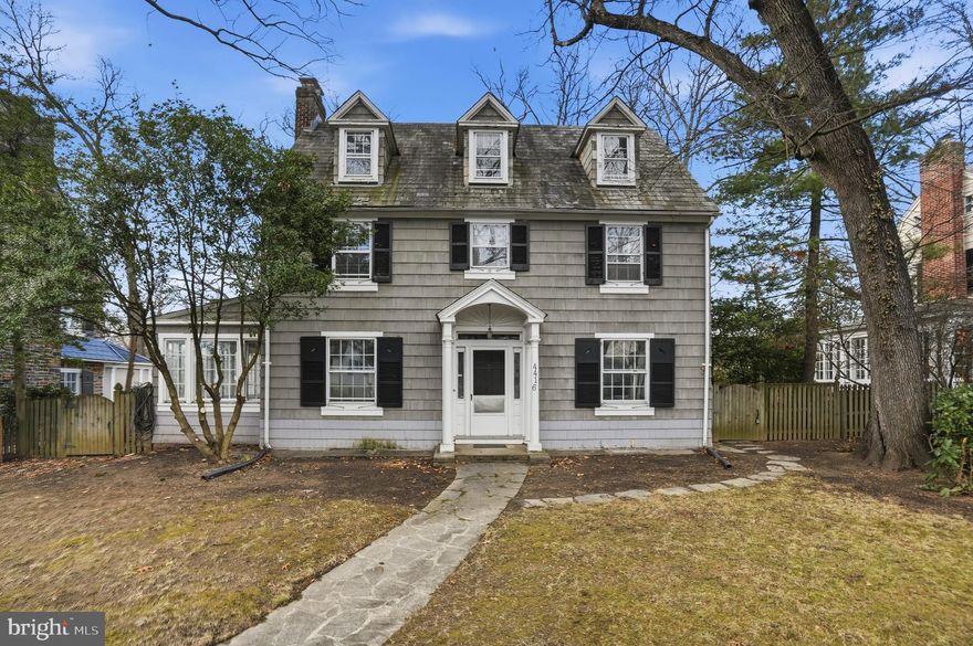 Welcome to this beautifully maintained Guilford home, steeped in charm and character. As you enter, you’re greeted by original hardwood floors that flow seamlessly throughout the main living spaces. Pass through an elegant arched doorway with rich woodwork into the inviting living room, an ideal place to entertain or unwind in front of the cozy wood-burning fireplace. Just off the living room, the sunroom offers abundant natural light and built-ins, creating the perfect spot for a home office, reading room, or personal library. The formal dining room features classic crown molding and chair rail, providing an elegant setting to wine and dine guests. The spacious kitchen offers ample cabinet and prep space, double wall ovens, and stainless steel appliances, perfect for everyday cooking or hosting holiday gatherings. A convenient main-level powder room completes the first floor. Up the beautiful staircase, the upper level features a serene primary ensuite with dual closets and a fully updated bathroom showcasing a custom-tiled glass walk-in shower. Two additional generously sized bedrooms share a full bathroom with original tile, a pedestal sink, and a classic tub/shower combo. The third floor offers two bright and airy bedrooms and an additional powder room, ideal for guests, workspaces, or creative studio areas. The unfinished lower level provides plenty of storage with potential for future living space. Outside, the large fully fenced backyard is perfect for summer BBQs, play, or gardening. A detached two-car garage and driveway parking add convenience and functionality. Perfectly situated near Cold Spring Lane, St. Paul Street, and Charles Street, this home blends charm, space, and location. Don’t miss your chance—schedule your showing today!