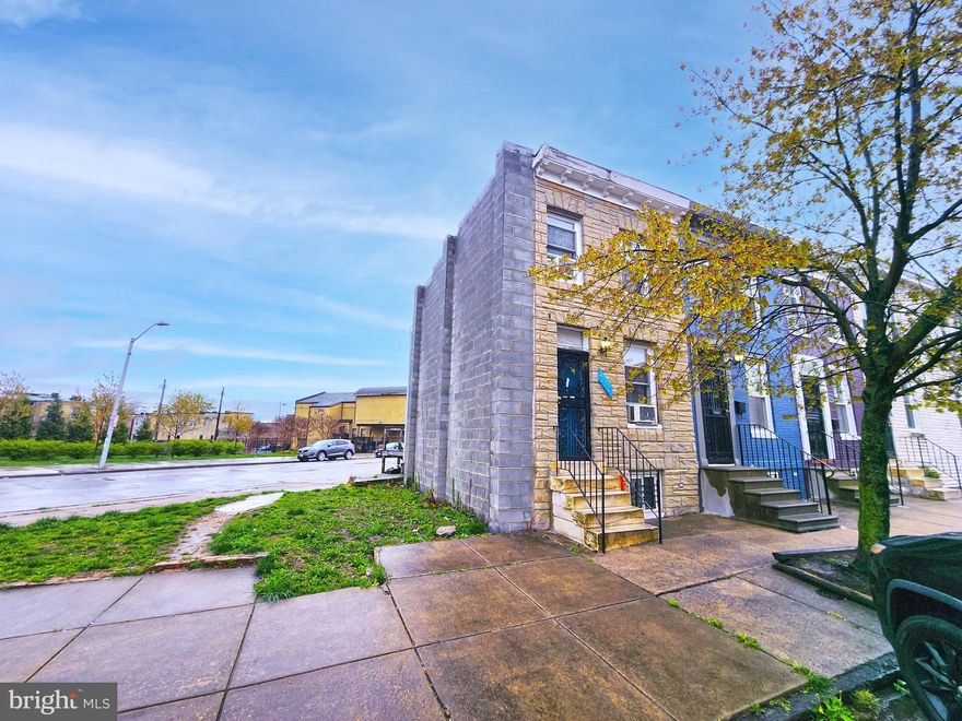 ONLINE AUCTION: Bidding begins 4/18/2025 @ 10:00 AM. Bidding ends 4/22/2025 @ 11:10 AM. List Price is Suggested Opening Bid. Deposit: $5,000.

This three-story end-unit townhouse at 1537 N Stricker St is located in Baltimore's Sandtown-Winchester neighborhood. The property is currently rented. Recent updates include a roof replaced approximately three years ago and a new water heater installed within the past year.​
The property is within +/- 1 mile of Coppin State University. Major traffic routes nearby include West North Avenue and North Monroe Street, providing access to downtown Baltimore and surrounding areas.