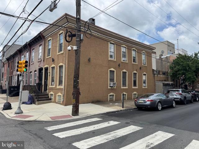 RM1 zoning First was set up as a day care very spacious, with powder room,
Second floor Two bedrooms, modern bathroom, large eat in kitchen with rear flat.
Full basement with separate heaters, electric meters.
Rear two large garage.
Corner property located in point breeze, two car rear garage, walking dustance to center city, Broad Street, super markets, shopping, restaurants, ect...