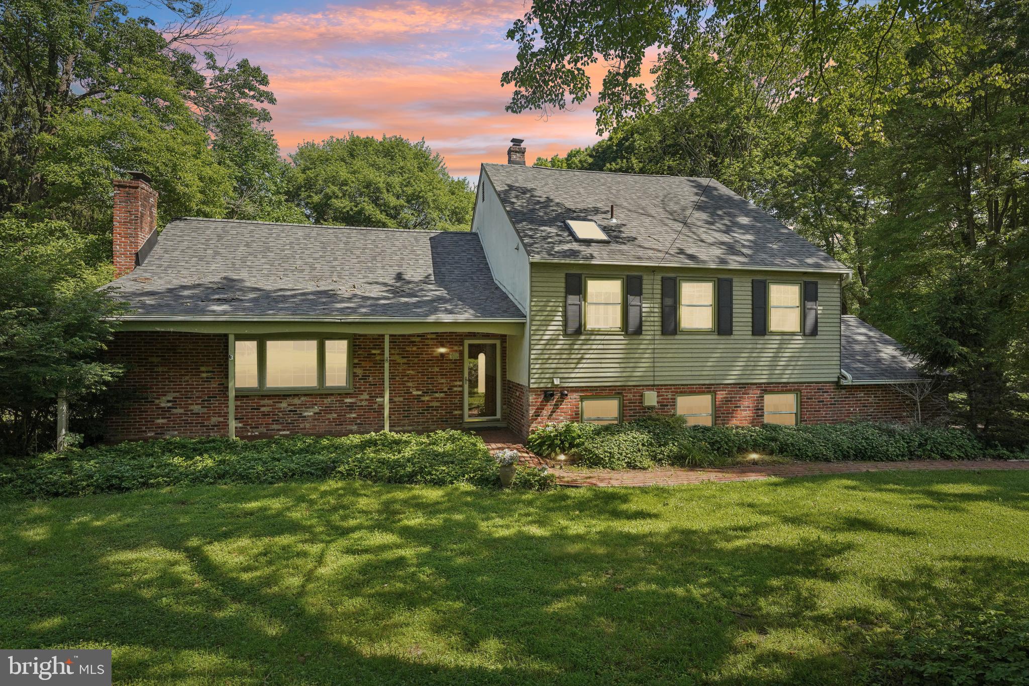 Professional photos coming soon! This amazing home offers a wonderful staycation retreat! Relax pool side by the pool cabana, or the upper level with a hot tub, and a screened in porch. Part of the enormous backyard, next to the pool, is fenced in for your fur family members, or the kids play area, toys and equipment. Step inside the home from the front covered porch, and you will be wowed by the space, and multiple levels for family and entertaining. As you enter the foyer you will immediately notice the spacious living room and fireplace that flows into the formal dining room, with a bay window, and enough room for large family gatherings or holiday dinners. The dining room has a set of stairs that lead to the walkout basement, with an office and workshop. The family room across from the dining room has access to a full bathroom and is adjacent to the beautiful sunroom with a wet bar, custom tile flooring, walls of windows, and a vaulted wood ceiling with skylights. The sunroom looks out to the pool, deck, and beautifully landscaped backyard and gardens. The spacious kitchen has a large island with plenty of seating for everyone. The kitchen table that is surrounded by windows and sliding glass doors that open to the upper deck. The kitchen is a chef's dream with a separate prep sink or wet bar, built in pantry, lots of cabinets, storage, and counter tops. The lower entertaining level, with a woodstove and powder room, is adjacent to the screened in porch that over looks the pool, and backyard with access to the oversized two car garage and the laundry room. The first upper level, is the primary suite with a full bathroom, walk in closet, another wall of closets, and a nice sitting or exercise area. This level has another full hall bathroom and bedroom. The next upper level has another full hall bath and large bedroom with an office or gaming alcove. The top level is another oversized bedroom. This is a must see home to appreciate everything that is being offered. A well maintained home with many upgrades, such as a new roof, central AC, etc. Possible main floor in law or guest suite. Don't miss this opportunity to have your dream home in a highly desired neighborhood, located within walking distance to Ft. Washington State Park. Easy access to various public transportation, the PA Turnpike, and local trains to Philadelphia and NJ. This is your resort home. You, your family, and friends will make wonderful memories for many years to come!