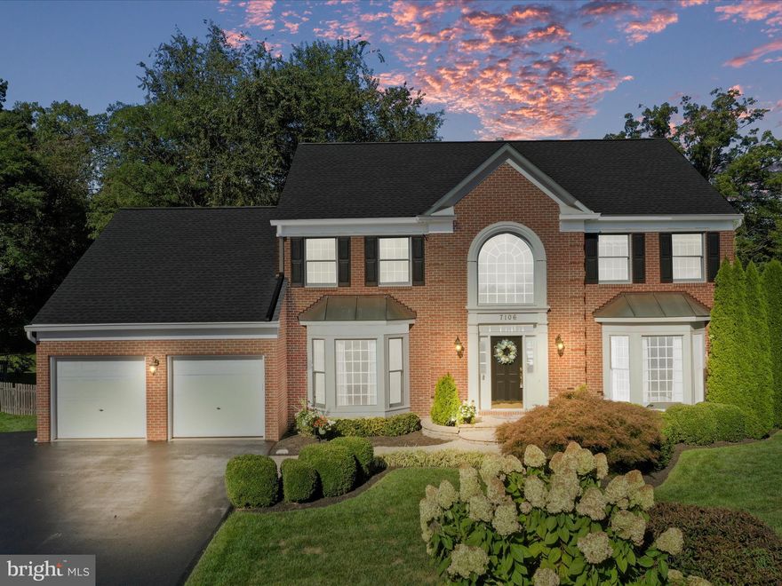 Exquisite brick-front colonial in the highly sought-after Buckingham Hills community of Adamstown, MD!

This beautifully maintained home offers numerous updates and timeless style throughout. Recent improvements include a 50-year roof (2019), new gutter guards (2021), Trex deck (2015), sealed driveway (2025), and replaced HVAC system (2012).

Step inside to an elegant two-story foyer with a turned staircase and gleaming hardwood floors that flow throughout the home. The gourmet eat-in kitchen is a chef’s dream, featuring double wall ovens, a gas cooktop, stainless steel appliances, upgraded countertops, fresh paint, a walk-in pantry, and a spacious center island. The kitchen opens to a warm and inviting family room with abundant natural light and a cozy gas fireplace.

Formal living and dining rooms offer classic details such as crown molding and chair rail. A private study with French doors and hardwood floors provides the perfect home office space.

Upstairs, the expansive primary suite features a walk-in closet and a beautifully updated en-suite bath (2018) with a double-sink vanity, luxurious tilework, a soaking tub, and a new walk-in shower. Three additional generously sized bedrooms share an updated full bath (2021).

The outdoor living space is just as impressive with a maintenance-free deck, lush landscaping, and a stunning hardscape patio—perfect for entertaining or relaxing. The oversized two-car garage includes built-in cabinetry and insulation (2014).

Located across from a neighborhood park with playground equipment and just minutes from I-270, I-70, Urbana, and downtown Frederick, this home combines elegance, comfort, and convenience.