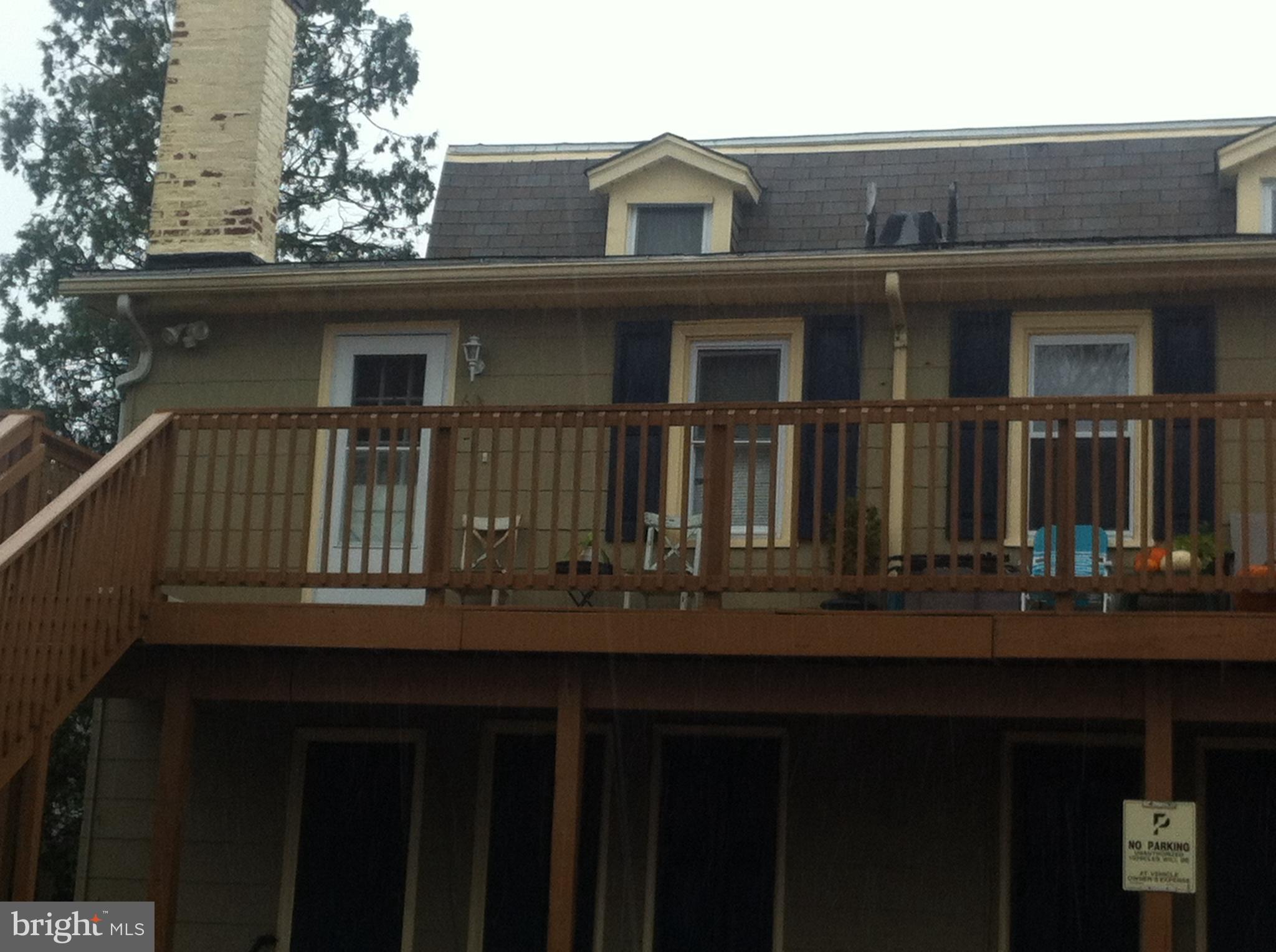 Spacious 3 bedroom apartment in the heart of Jenkintown. Walk to stores, food , entertainment, public transportation. Off street parking, basement, washer , dryer. Entrance is from 2nd floor deck in the rear of the property.