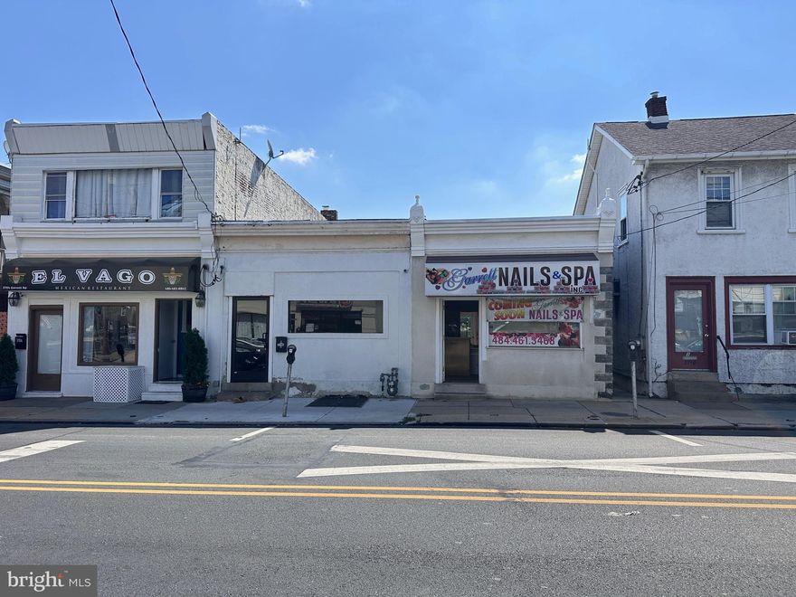 Be Your Own Boss — Nail Salon Opportunity with Brand New Equipment!
Have you always dreamed of owning your own business? Now is the perfect time to make it happen!  This (ZONING: COMMERCIAL) recently renovated space was converted from a barber/hair salon into a nail salon — and it’s ready for your finishing touches. All equipment is brand new and included in the sale, but the salon has not yet opened. Located in a vibrant, walkable area surrounded by shops and eateries, this salon offers strong visibility and great potential for foot traffic. A spacious basement provides ample storage to support your business needs. Property is being sold in as-is condition. Buyer is responsible for obtaining the Use & Occupancy (U&O) certificate and completing any township-required repairs or approvals at their own expense. Whether you’re launching your first salon or expanding your business portfolio, this is a rare opportunity to make your vision a reality.
Don’t wait — your dream business starts here!