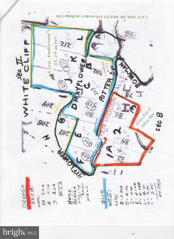 RITTERS HIDDEN VALLEY ESTATES - Land