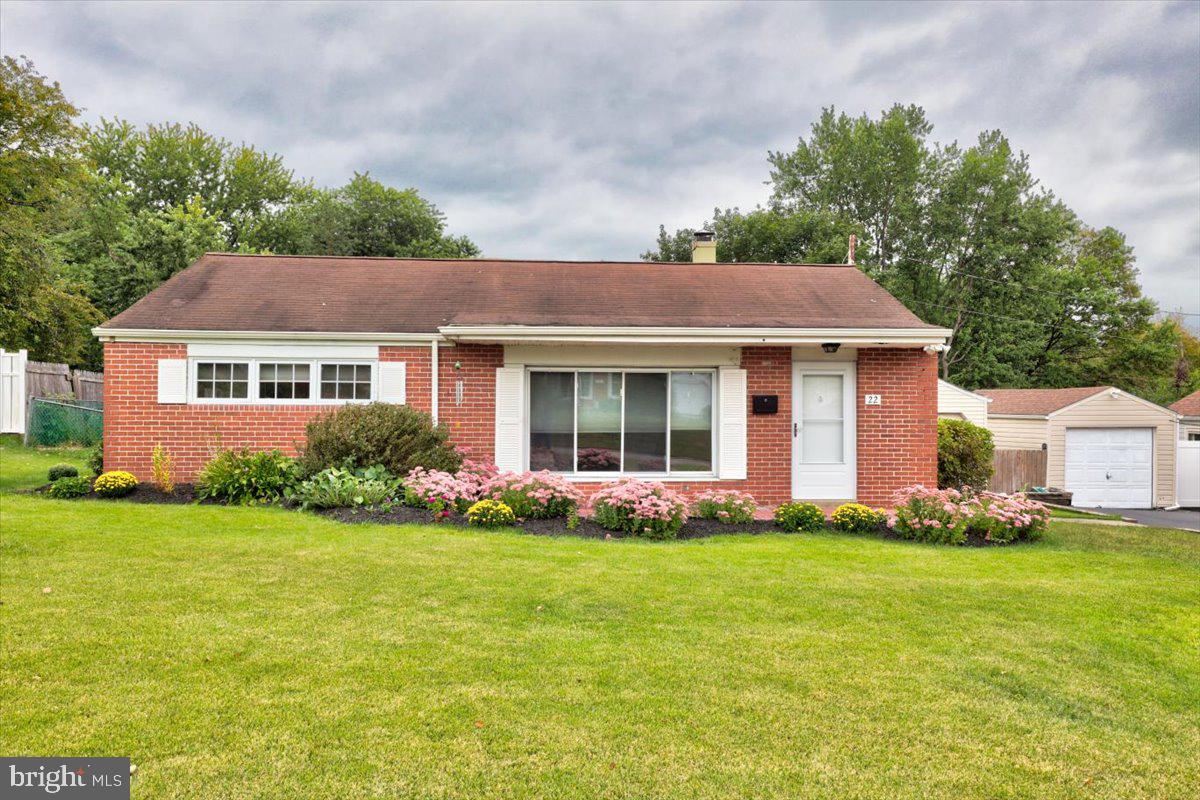 Welcome to 22 Laurel Drive in Plymouth Valley!
This well-maintained ranch-style home has been lovingly cared for by the same owner for over 40 years. Located in the sought-after Colonial School District, this property offers the perfect blend of comfort, convenience, and value with low taxes and a central location close to major roads, shopping, and schools.
Inside, the home features 3 bedrooms and 2 full bathrooms, including a spacious primary suite with its own private bath—part of a thoughtful addition that also expanded the living space to include a large family room, perfect for entertaining or relaxing.
The bright kitchen flows into the dining and living areas, while the single-level layout provides ease and accessibility.
Outside, you’ll find a large fenced-in backyard, ideal for gatherings, pets, and play, along with a shed for extra storage. The property also offers off-street parking, a one-car garage, and a shared driveway for added convenience.
Don’t miss your chance to own this charming home in a wonderful community setting!