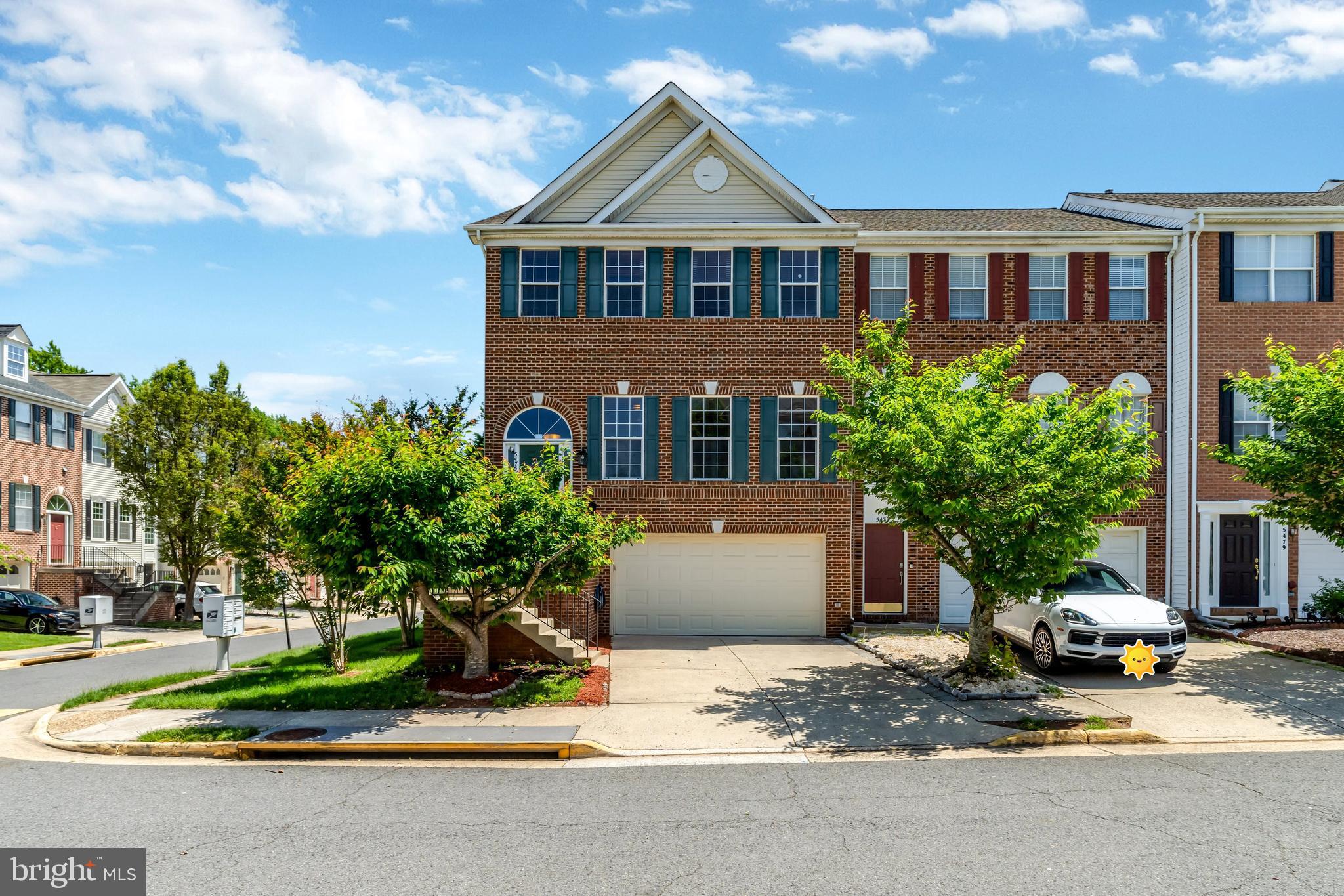 Spacious Corner Townhome in Prime Centreville Location!
Elegantly positioned on a corner lot, this brick-front townhouse offers over 3,000 sq ft of comfort and style across three finished levels—one of the largest layouts in the area. Gleaming refinished hardwood floors flow throughout the main level, featuring a light-filled living room, dining area, and a cozy family room with gas fireplace. The chef’s kitchen impresses with a custom oversized island with prep sink, granite countertops, pantry, and LED-lit cabinetry.
Upstairs, you'll find three updated bedrooms including a luxurious primary suite with vaulted ceilings, dual walk-in closets, and a spa-style bath with double vanities, jacuzzi tub, mounted TV, and separate shower. The upper level also includes a modern laundry room with utility sink and updated finishes.
The finished lower level offers versatile space for a home office, guest suite, or rec room, complete with a full updated bath. A two-car garage provides added storage and convenience.
Located near Routes 66, 29, 50, and Fairfax County Parkway, this home is minutes from Fair Oaks Mall, Fair Lakes, parks, dining, commuter lots, and metro bus lines—offering unmatched convenience and lifestyle.