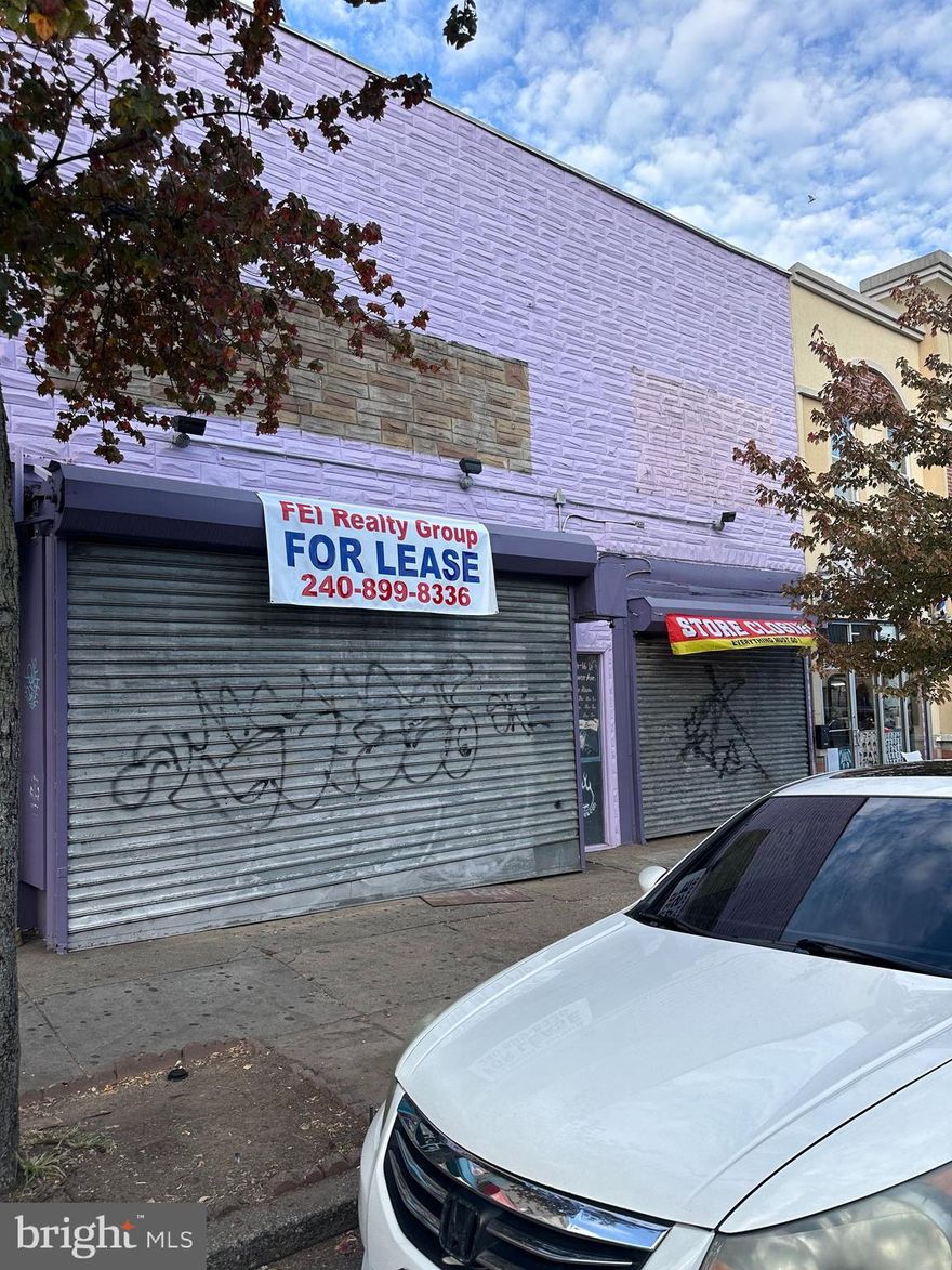 There are two storefronts for rent in a busy section of Highland town.  The location is good for any kind of business. You can rent one storefront or two together. Address is: 3714 - 3716 Eastern Ave, Baltimore, Md 21224