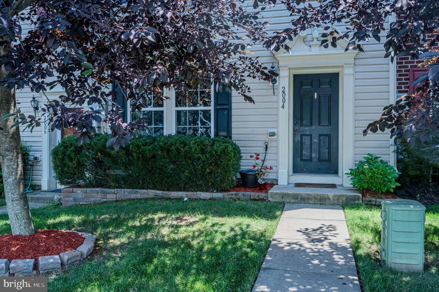 "Impeccable, spacious townhome boasting 4 bedrooms and 2.5 bathrooms. The ground level offers a rough-in for an additional bathroom, enhancing the appeal of this meticulously maintained residence.

Recently upgraded HVAC system ensures comfort year-round. The kitchen is generously sized, featuring an eat-in area, 42-inch cabinets, and a deep pantry, complemented by a gas stove. Enjoy the newly installed luxury vinyl plank flooring spanning all three levels.

The hall bathroom presents a convenient shower/tub combo. The owner's suite impresses with an en suite bathroom and a sizable walk-in closet. Upstairs bedrooms are equipped with ceiling fans for added comfort.

Updated refrigerator and microwave, along with a Nest thermostat, offer modern convenience. A charming bay window bump-out in the family room provides seating and built-in storage. A half bathroom on the main level, 9-foot ceilings, and recessed lighting add to the allure.

The custom privacy fence at the rear ensures a tranquil outdoor space. Ample visitor parking and access to a community pool enhance the lifestyle.

This home is move-in ready and conveniently located near commuter routes, shopping, restaurants, and downtown Frederick."