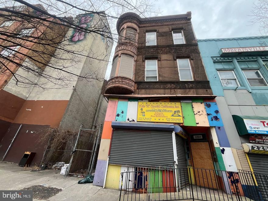 Prime value-add opportunity in 19132! This 6-unit mixed-use building offers tremendous upside for the savvy investor ready to bring it back to life. The property features five residential units—two 2BR/1BA and three 1BR/1BA—plus a ground-floor commercial space, providing multiple income streams under one roof.
All units are currently vacant, making this an ideal full renovation project with the flexibility to set market rents from day one.  Strong rental demand in the area and mixed-use potential make this a standout investment opportunity.  The building requires a complete rehab and is being sold as-is. Zoned CMX-2.5.