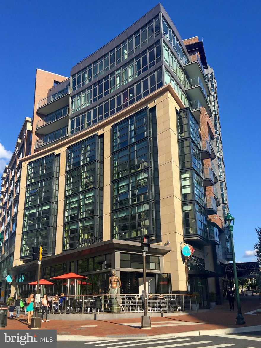 Amazing two bedroom condo at the Darcy in the heart of the downtown Bethesda. Luxury building, fabulous light, floor to ceiling windows, wood floors, 9' ceilings,  high end finishes throughout, open floor plan and 2 Juliet balconies. Gym, club room, garage parking included.  Everything is brand new, location is superb - the restaurants and shops of Bethesda are at your doorstep.