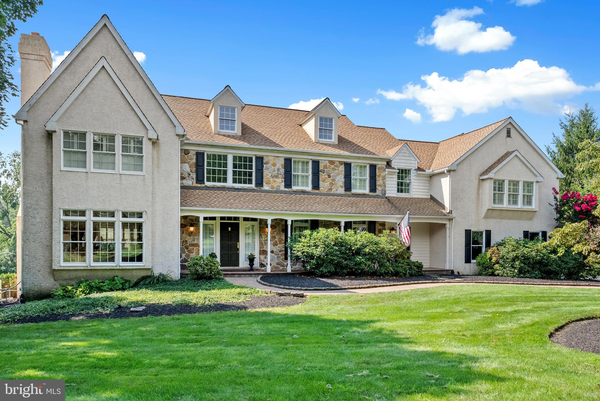 Welcome to 1843 Huntsman Lane, a truly exceptional residence nestled at the end of a tranquil
cul-de-sac in West Chester. This elegant home boasts 5 bedrooms, 6 (4/2) bathrooms, with 6375
square feet of living space, providing an expansive and private retreat.
Upon entering, you will be greeted by the timeless allure of this home, featuring two fireplaces
in the living areas, offering unparalleled comfort and luxury.
The home exudes warmth and sophistication, perfect for intimate gatherings or quiet evenings
by the hearth.
The heart of the home is the beautifully updated kitchen, where culinary enthusiasts will delight
in the modern amenities and stylish finishes. The kitchen opens to the spacious family room
infused with natural light. The second level features two primary suites, one with a private
en-suite bathroom with separate exit to garage, making it an ideal au pair or in-law suite. The large
3-car garage provides extra space for storage or a work area.
Step outside to discover a captivating outdoor oasis, complete with an inground pool and a
charming pool house, offering a serene setting for relaxation and entertainment. The new pool
pump installed in June 2023 and the new pool heater added in June 2024 ensure that the pool
remains an inviting feature for years to come.
The finished basement is a versatile space, featuring a full bath, guest room or exercise room,
and game room, providing ample space for leisure and recreation. The expansive deck presents
an ideal spot for al fresco dining or simply enjoying the picturesque surroundings.
Two new Flagship American Standard 80K BTU high-efficiency 2- stage gas furnaces enhance comfort and energy efficiency (installed 6/23). A whole home Generac system (4/22) provides all home systems support. Additionally, four new Velux skylights installed in October 2023 infuse the space with natural light, creating an inviting ambiance throughout.
This remarkable residence is located within the highly sought-after Unionville Chadds Ford
school district, adding to the appeal of this prestigious property. With a 1.6-acre lot and an array
of luxurious amenities, 1843 Huntsman Lane offers an unparalleled lifestyle in a prime West
Chester location.
Experience the epitome of elegance and comfort in this exquisite home, where every detail has
been meticulously crafted to create a haven of sophistication and refinement. Don’t miss the
opportunity to make this extraordinary property your own. Schedule a showing today and discover the timeless allure of 1843 Huntsman Lane.