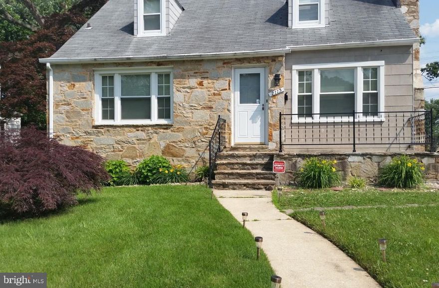 Well-maintained Cape Cod detached single family home in Baltimore County! Many updates and custom features. Massive fully  finished ceramic tile basement that can easily be converted to an additional bedroom.  All new windows in 2015, new kitchen cabinets, stainless steel appliances. Oversized rear fenced yard includes a nice shed for additional storage and a concrete driveway for off street parking for 3 cars. This gem also includes a wood-burning refaced fireplace, recessed lighting in living room, first floor bath updated, hardwood floors, full walk up attic, cedar closet in the attic, and can easily be finished for an additional bedroom . Centralized  Air Conditioning; Extended master bedroom has a walkout patio and dining room has oversized sliding glass doors to the back patio.  This home won't last at this price point. *** Sellers concessions potentially available with reasonable offers .