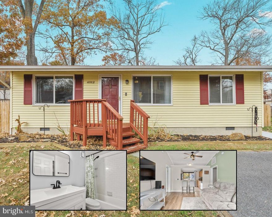 ** PLEASE NOTE THE TIME CHANGE FOR THE OPEN HOUSE TO SUNDAY 2 - 4pm ** Welcome to this charming 2-bedroom, 2-bath home in the water-oriented community of Avalon Shores. Perfect for those looking to start out, scale down, or a second home! Freshly updated with new flooring and pain- this home is truly move-in ready! Enjoy a fully renovated bathroom, a spacious deck, and a fully fenced backyard—perfect for pets, gatherings, or quiet relaxation.
Step outside and experience the lifestyle this neighborhood is known for: walkable access to the water, dog-friendly streets, and nearby playgrounds that make everyday living feel easy and enjoyable. Just minutes from local restaurants and shops, and only about 20 minutes to Annapolis, this location offers the best of both worlds!