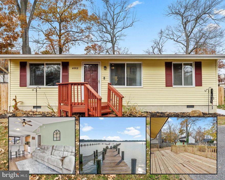 Welcome to this charming 2-bedroom, 2-bath home in the water-oriented community of Avalon Shores. Perfect for those looking to start out, scale down, or a second home! Freshly updated with new flooring and pain- this home is truly move-in ready! Enjoy a fully renovated bathroom, a spacious deck, and a fully fenced backyard—perfect for pets, gatherings, or quiet relaxation.
Step outside and experience the lifestyle this neighborhood is known for: walkable access to the water, dog-friendly streets, and nearby playgrounds that make everyday living feel easy and enjoyable. Just minutes from local restaurants and shops, and only about 20 minutes to Annapolis, this location offers the best of both worlds!