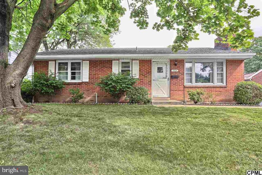 One owner home on a quiet street in Camp Hill Borough! Walking distance to Camp Hill Memorial Park/pool, Camp Hill Frederickson Library and Performing Arts Center! Good condition brick rancher with a rear covered patio and a level yard! Wood burning fireplace and a newer roof! New electric service box!Refrigerator, washer and dryer included! VA/FHA financing available! One Year Home Warranty!