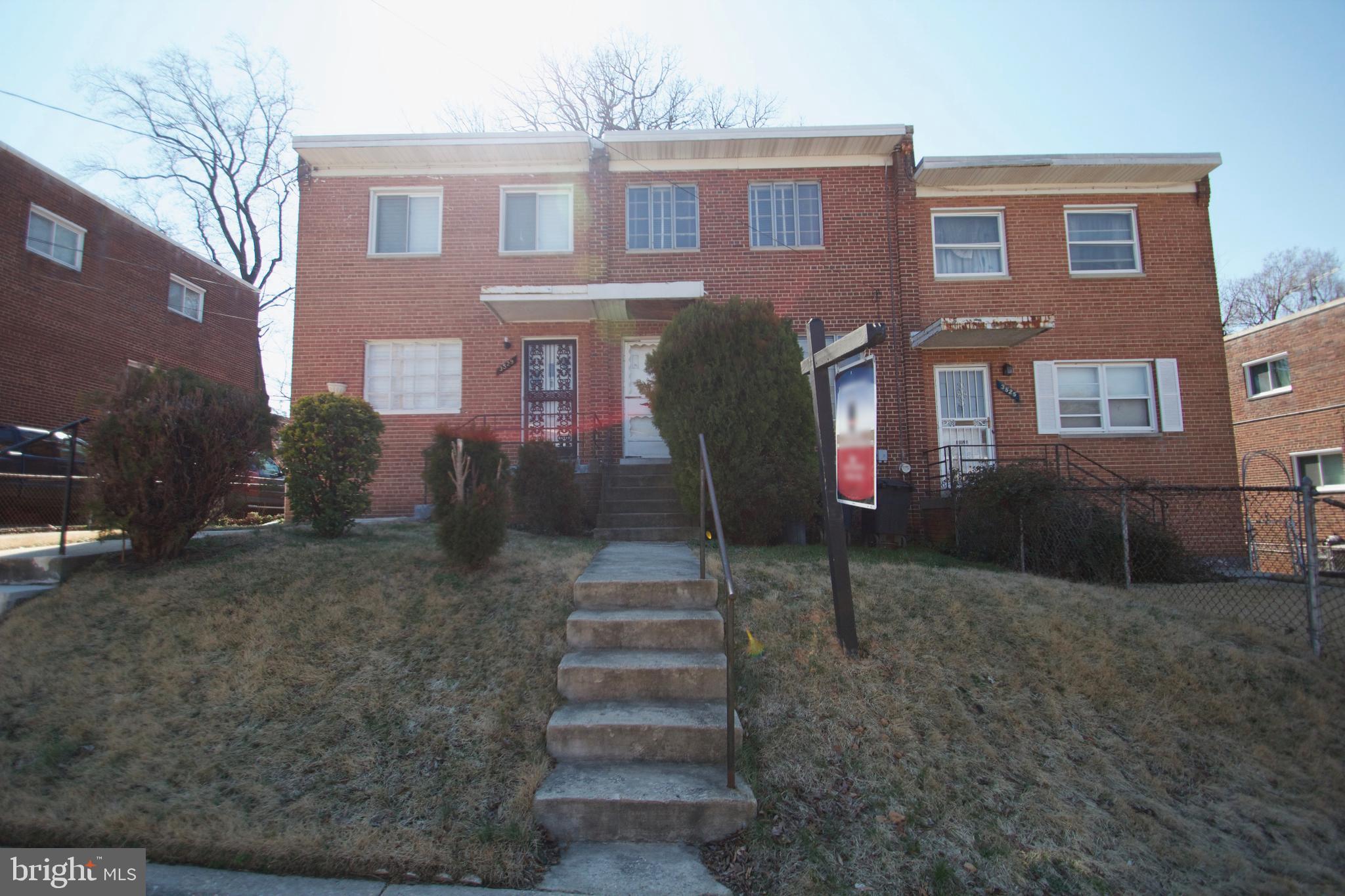 NEW PRICE! Improved $25K! Great Investor Opportunity. This 3BR/1BA semi-detached home is loaded with lots of potential. It is conveniently located 0.6 miles to the Metro (Green Line), The Mall at Prince George's and countless recreational and entertainment options including LA Fitness, Olive Garden and much more.