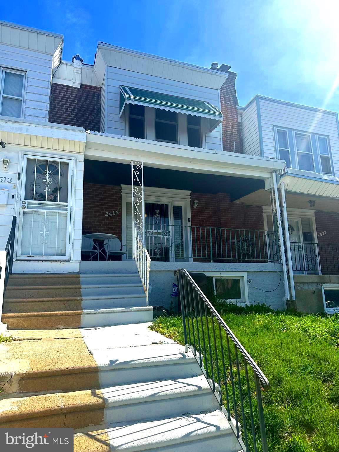 This 3 bedroom 1 bathroom rowhome in Elmwood Park. Great for a first time homebuyer or investor. Many upgrades done by the owner in preparation for a new owner. Open floor plan on the main floor with beautiful hardwood floors. Formal dining room and gally style kitchen. Full unfinished basement with outside access and 3 bedrooms on the 2nd floor. This home is close to the airport and 95.