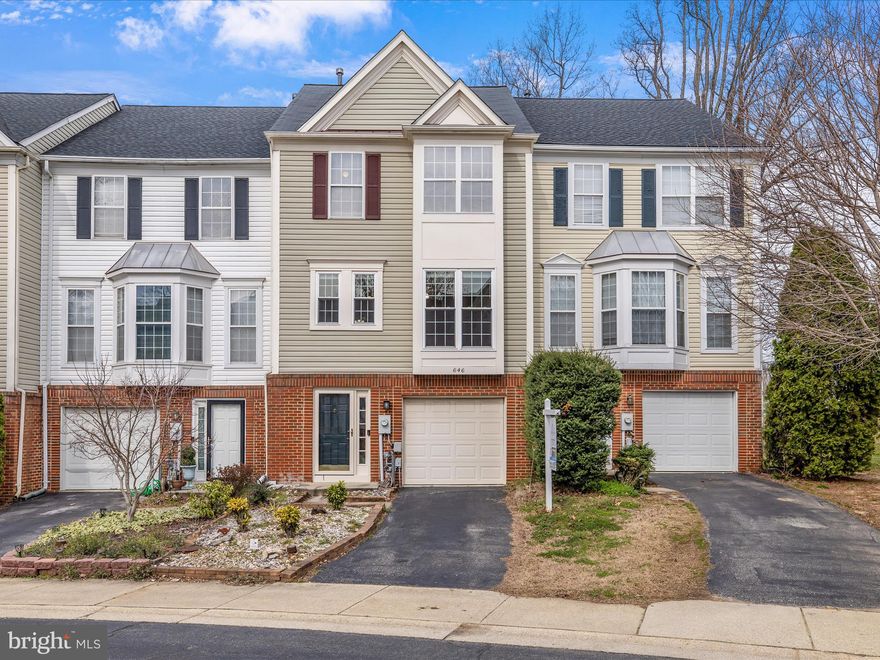 Welcome to your dream home at 646 Howards Loop, a meticulously renovated townhouse nestled in the heart of the vibrant Windgate community in Annapolis, MD. This stunning property offers a perfect blend of comfort, style, and convenience, making it an ideal choice for anyone looking for their next home.

Spanning an impressive 1,888 sq ft across three levels, this townhouse has been thoughtfully designed to maximize space and light. The residence boasts three cozy bedrooms, providing ample space for relaxation and personal time. Additionally, the home features one full bathroom and two half bathrooms, all of which have been tastefully updated to meet your needs.

The heart of this home is undoubtedly the kitchen, which has undergone a complete transformation. It now showcases beautiful white shaker-style cabinets paired with elegant granite countertops that offer both beauty and durability. All-new stainless steel appliances add a touch of modernity and convenience to your cooking experiences.

The entire townhouse has received fresh paint, new carpeting on the upper levels, and the hardwood floors on the main level have been revitalized, ensuring that this home is move-in ready. The two dedicated parking spaces add an extra layer of convenience to this already desirable property.

Situated in a friendly community with easy access to local amenities, 646 Howards Loop offers a unique opportunity to own a piece of Annapolis charm. Don't miss out on making this beautiful townhouse your new home.
