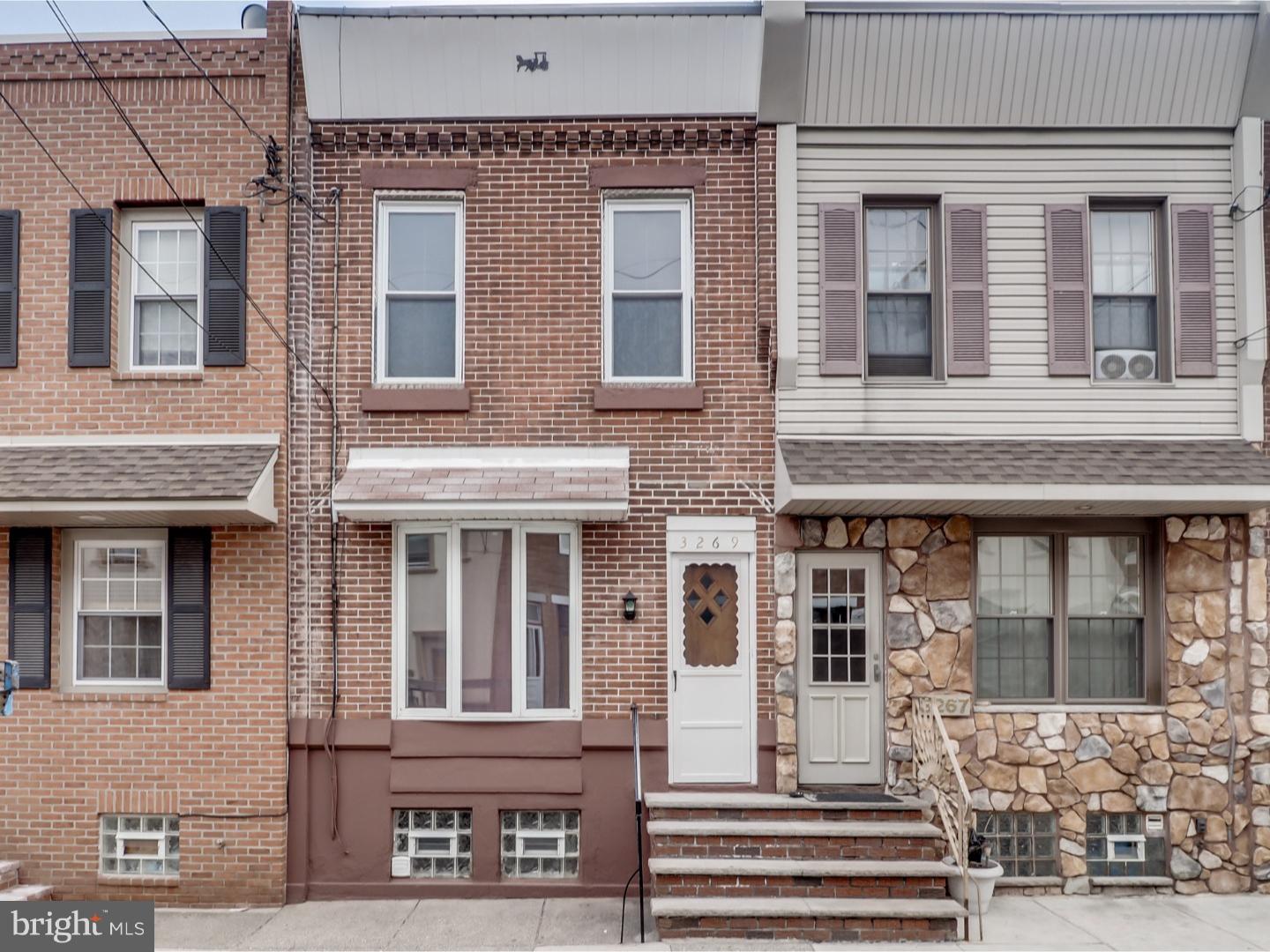 Great 2 bedroom, 1 bathroom home located in the heart of Port Richmond. The first floor has a spacious living room with an exposed brick wall that leads right into the kitchen. The features features stainless steel appliances as well as an eat in kitchen, perfect for entertaining. On the second floor you will find two bedrooms both with ample closet space. This house also has a backyard, and even a large basement, perfect for storage. 3269 Miller is also located near transportation, shopping, and restaurants.