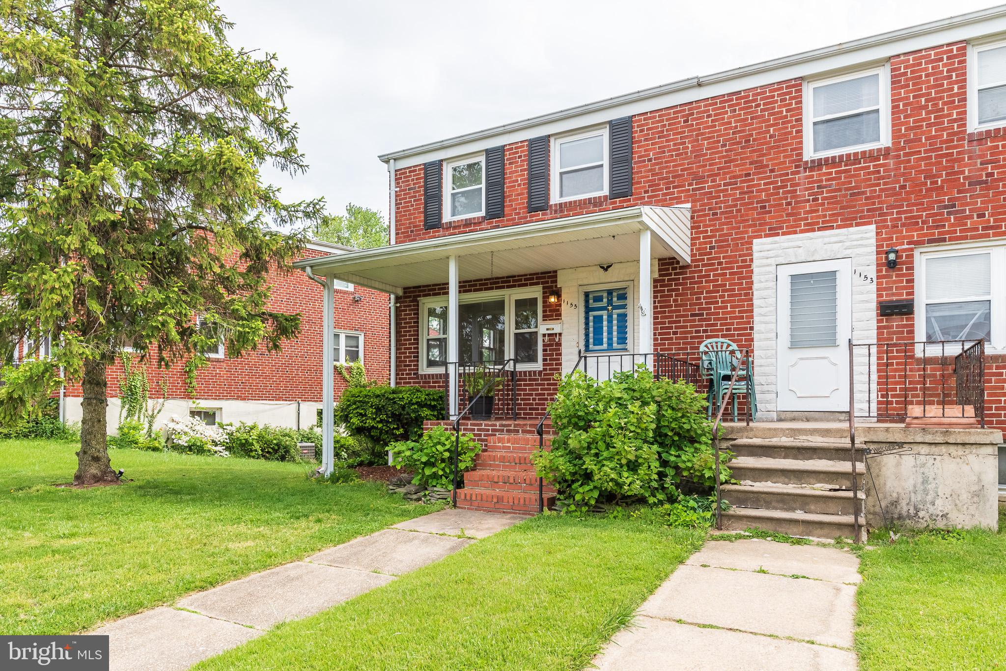 Sought after area of Maiden Choice Village so convenient to UMBC, Catonsville Community College, Patapsco Park, BWI Airport, MARC, Amtrak, light rail, buses, major highways of #695, #95 & #70, St Agnes Hospital, all the amenities in Baltimore City, shopping, restaurants and entertainment sites. Don't forget this 4 bedroom, 2 full bath home's special location as an end of group with more inside square footage, side window to stream in light and a larger yard with playground equipment in which to enjoy outside activities. Fresh paint, refinished hardwood floor! The property has a parking pad for 1 car and is fully fenced for fun and safe play. The backyard also has a patio that is covered from the deck above. Lower lever offers a walk out to the rear, full bath, private 4th bedroom and recreation space too! Move in ready! Welcome home!
