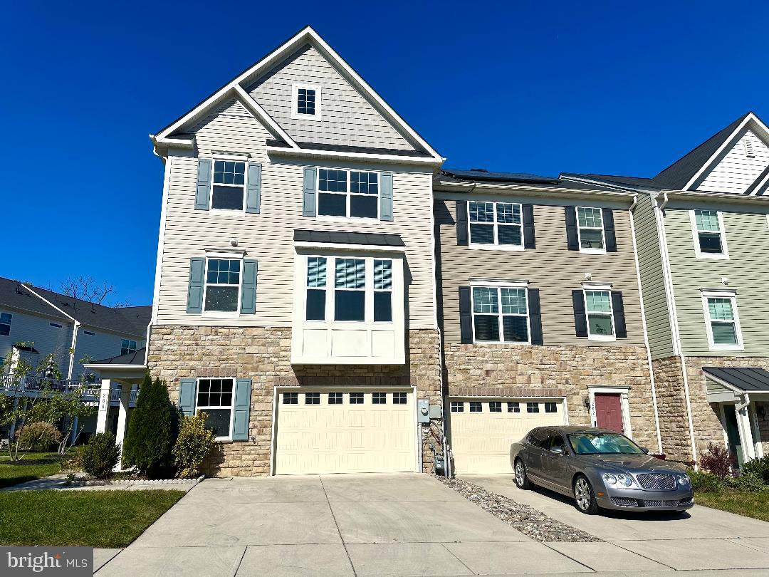 Gorgeous end-unit home located in a highly desirable community . This stunning, like-new home featuring 3bedrooms( finished basement could be the 4th bedroom) /4 bath rooms , Step inside to a spacious foyer that leads to the first floor . 2nd floor is the main level , where gleaming hardwood floors w/upgraded kitchen featuring 42" cabinets, a gas range, stainless steel appliances, and a large granit island , Upstairs, you'll find three bedrooms w/ two full bathrooms, The property includes a over size one-car detached garage . 650+ Credit score Income = 3X Rent ,