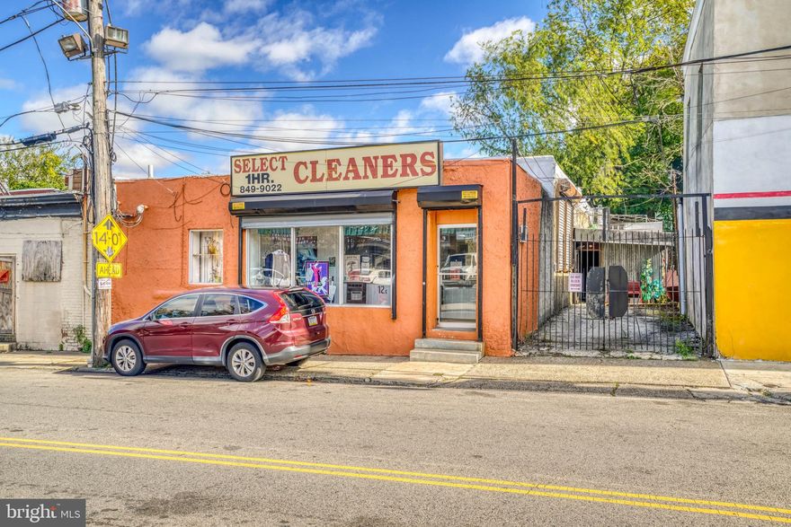 Rare opportunity to purchase operating dry cleaner in emerging area of Germantown. All the equipment is included with the building.  This is an established business for many years in the community. Zoning is CMX 2.5 which also allows for development in the future.