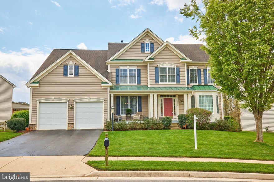 House back on market.  Wyndham model by Beazer Homes with 5600+ finished square feet on three levels located in the enclave of the much sought-after Pembrooke community.  Enter the home's stately foyer with gorgeous hardwood flooring  which flows into the family room with fireplace.  Showcase your culinary skills in the main level kitchen with upgraded kitchen cabinets, double ovens and island.  The main level has both a formal living and dining room, library and eat in kitchen.  The upper level has a large master suite with sitting room, two walk-in closets and spa-like bath; four additional upper level bedrooms and two  full bathrooms.  Hours will be spent in the finished basement designed for entertaining, complete with an extra room with a closet you could use for exercise, playroom, office, etc.  Enjoy all four seasons of the year on the outside composite deck  with life room motorized screens or enjoy your coffee on the outdoor patio.   Beautifully manicured  fenced lawn with sprinkler system.   Recent upgrades include main floor HVAC,  upstairs HVAC blower motor, 75 gallon hot water heater, garbage disposal, gutters, and outside window trim have been replaced with fascia window molding..  Every day is a holiday in the Pembrooke community with  amenities like swimming pool, basketball and volleyball courts  The home is conveniently  located near shopping and restaurants.