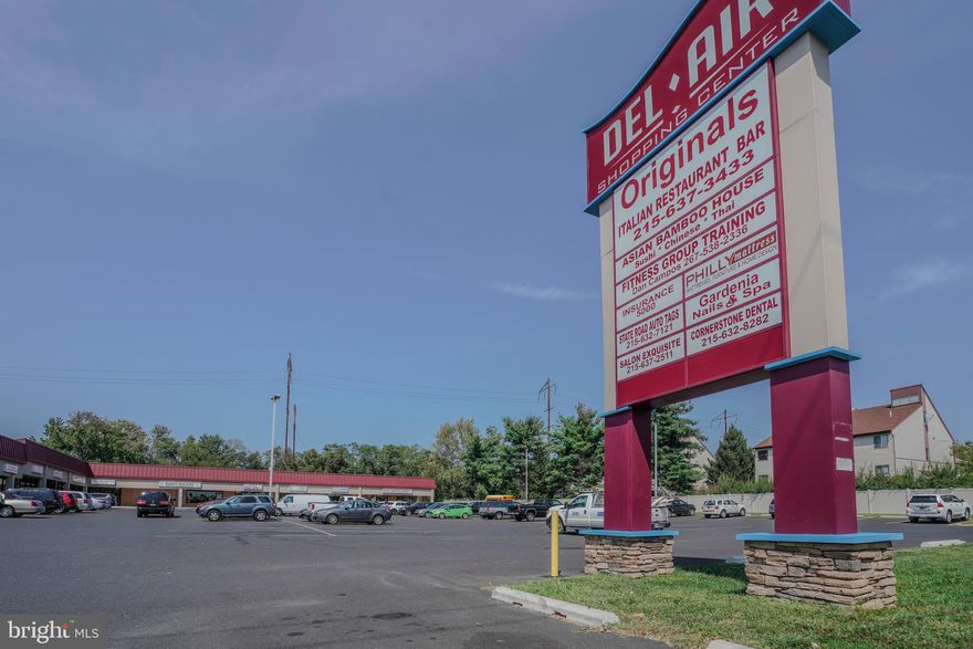 Presenting here a 1,250 square foot space ready to house your next business endeavor.  Located along State Road in Northeast Philadelphia, this property is part of a large shopping center that already house several long standing businesses. This shopping center drives maximum exposure as well as foot traffic as this road is convenient to all other nearby major highways and I-95. Previously used as an insurance agency,  this opportunity is flexible and any necessary changes can be made to make this space more appealing and desirable to you. Currently the space is set up in a cubicle desk style with a small, front reception area, private enclosed office space, as well as one bathroom. The space is available now and is ready for your existing blue print or new business proposal.