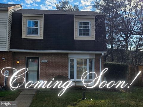 415 BECK DRIVE MT AIRY MD 21771