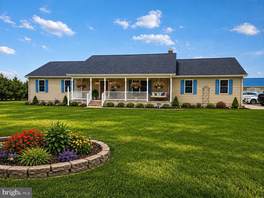 Imagine yourself unwinding on a porch swing, overlooking your own peaceful two-acre retreat framed by beautiful, mature maple trees—with plenty of open space left as a blank canvas to create the outdoor oasis you’ve always envisioned.
This thoughtfully designed 3-bedroom, 2.5-bath ranch offers the ease of one-level living with a spacious 2-car attached garage. Built 22 years ago by the original owner, the home has been lovingly maintained and refreshed with fresh paint and new wood flooring in the bedrooms.
Inside, vaulted ceilings in the family room and kitchen create an open, airy feel, perfect for both everyday living and entertaining. A cozy woodstove anchors the space, making winter days warm and inviting. Sliding doors from the dining area lead to a back deck—ideal for gatherings or simply enjoying the peaceful surroundings.
Step outside and take in the expansive property, where the existing playground equipment conveys and the remaining acreage offers endless possibilities for gardening, recreation, or future additions.
A standout feature is the impressive 36x45 detached Morton building with a wraparound porch—perfect for hobbies and storage, two oversized garage bays and a separate workshop with hookups for a wood stove, providing exceptional versatility for projects year-round.
Major updates include HVAC and water heater (2018) and a newer refrigerator (2023), offering added peace of mind.
If you’ve been looking for space, functionality, and room to grow—this property is ready to bring your vision to life.
Welcome home.