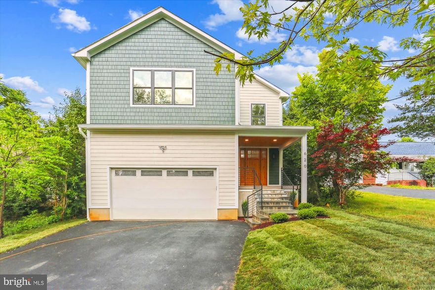 State of the art, custom-designed home in the delightful Blair neighborhood of Silver Spring, approximately one mile from the Silver Spring Red Line Metro and Marc Train Station. Designed for entertaining, this expansive 5 bedroom, 3.5 bathroom home features 3 levels of thoughtfully designed living space. Elegant upscale finishes and fine architectural details include: open concept living, clean lines, recessed lighting and an outstanding chef’s kitchen with elegant quartz counters, stylish cabinetry, and top-of-the line appliances. The main level boasts a welcoming foyer, light-filled living room (approximately 16 feet by 23 feet), an open dining room, wonderful family room, a powder room, and a main level office / bedroom. The upstairs includes 4 bedrooms (two en-suite bedrooms) and 3 full bathrooms as well as the convenience of an upper-level laundry room. The luxurious oversized primary bedroom suite offers two large walk-in closets and features a decadent spa bathroom with a double vanity. The finished lower level has a recreation room and mechanical room. Unparalleled quality craftsmanship and exquisite finishes with a stone accented covered front porch, a gorgeous front door with side lights, two-car garage and nice outdoor space – all on a premier 10,835 square foot lot! This home is conveniently located near Downtown Silver Spring, Takoma Park, minutes to both the Redline Metro and MARC train, shopping, fine dining, and Sligo Avenue Neighborhood Park.