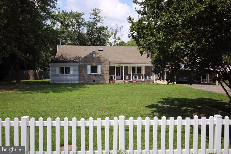Expanded Cape Cod on LARGE lot. Main level MBR suite with sitting room & full bath. Kitchen w/Granite countertop - SS appliances & adjacent table space area + formal dining room. Large family room with skylights. Upper level has 3 BRs & 2 full BAs. Wooden deck w Hot Tub & fire pit. Fenced back yard with 2 sheds & gym play set. Plenty of paved parking. No HOA  Dogs accepted NO cats.