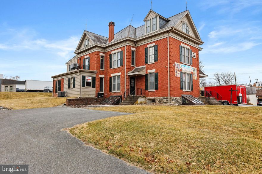 PERFECT LOCATION ON BUSY COLUMBIA AVE (Rt. 462)! This 6-unit investment property consists of retail, commercial and residential space.  The price includes the building and the property, as well as the grocery and clothing businesses- including their inventory, and also the food truck.  The first and second floor hosts a retail space with multiple large rooms, a reception area,  bathroom and offices.  The very spacious basement salon includes multiple stations, a reception desk, bathroom, washer and dryer, and lots of daylight.  The building also consists of 2 efficiency apartments and a large 1 bedroom apartment with cathedral ceilings.  This building has plenty of parking, approximately 30 spaces.  Property featuring brand new HVAC system installed for first and second floor units.  1,800sf of space is currently used for grocery and clothing store, could be used for professional office, other retail, or service, YOU NAME IT!  This space could be easily modified to have a more open atmosphere. CAM/tax included in rents.  Salon pays $1780/mo. rent. Grocery store pays $3000/mo. Clothing store pays $3000/mo. Efficiency apartments pay $1050/mo. and $900/mo.  Apartment pays $1000/mo. in rent.  Rent is based on as-is condition. Owner is open to space improvements or build out.  Easy access to route 741 and 23 and good cash flow.**** Clothing and Grocery business also for sale.