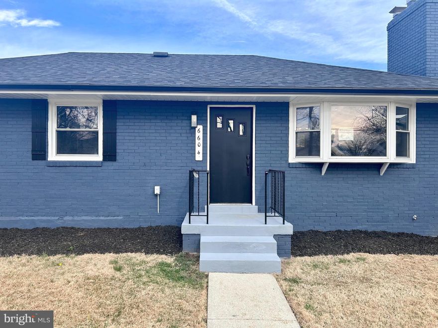 Welcome to this beautifully renovated 3-bedroom, 2-full bath home, offering a comfortable living space of approximately 1700 SF. Nestled in the heart of District Heights, this property boasts a host of brand-new features ensuring a move-in ready experience.  Experience the feel of a brand-new home, with top-to-bottom renovations including a new roof and modern upgrades throughout. The house features a spacious and well-lit living room, perfect for family gatherings and relaxation. Cook in style in the newly fitted kitchen, complete with contemporary appliances and sleek countertops. Three cozy bedrooms offer comfortable personal spaces, with the master bedroom featuring its own full bath. Finished basement provides additional living space, ideal for a home office, entertainment area, or extra storage. The exterior of the home is as impressive as the interior, with a well-maintained yard adding to its curb appeal.