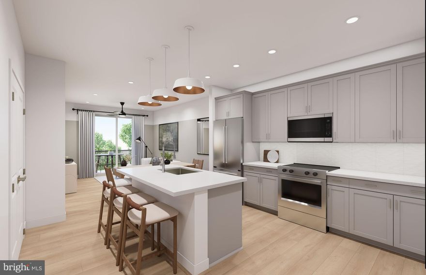 The 1.1.0A is our price-leading 1-bedroom, 1-bath home offering 772 sq. ft. of thoughtfully designed open-concept living, a spacious kitchen with island seating and pantry, plus a private balcony.
MetroWest Square is located in a highly walkable community near metro access, parks, and vibrant Fairfax conveniences, residents also gain access to pool, fitness, and courtyard spaces for elevated everyday living.