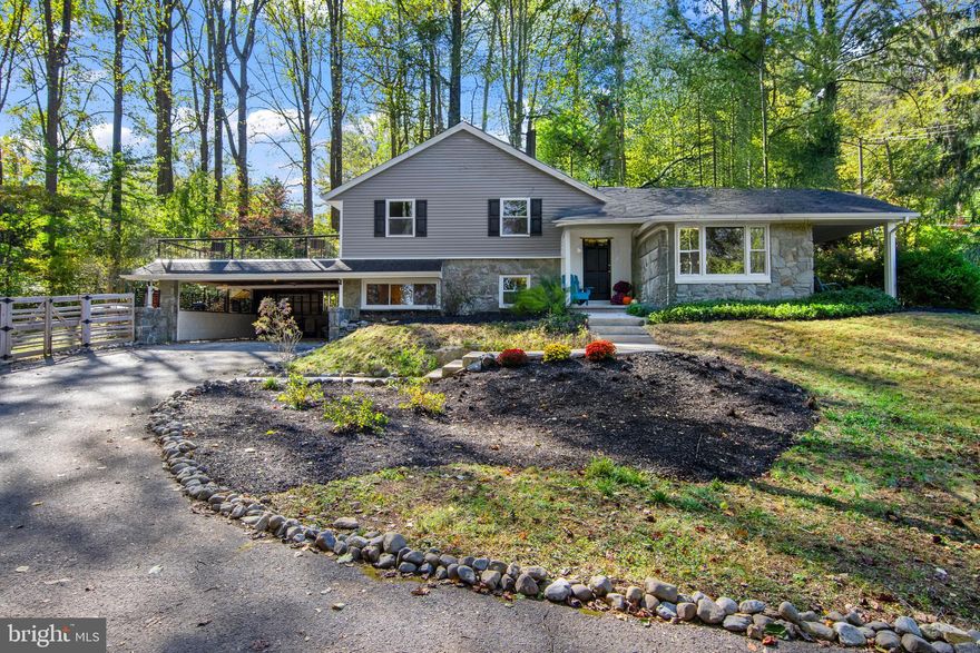 Completely refreshed and renewed for 2026! Welcome to 505 Country Club Road – a beautifully updated, private retreat nestled on 1.1 wooded acres on Valley Forge Mountain in Phoenixville. This spacious 4-bedroom, 3-bathroom split-level home offers a perfect blend of comfort, style, and versatility.

Step into the inviting foyer and be welcomed by the open-concept main level, completely renovated in 2017. The gourmet kitchen features stainless steel appliances, granite countertops and a large center island, which seamlessly flows into the dining area and vaulted-ceiling living room with custom fireplace – the perfect setting for both relaxed evenings and entertaining.

Upstairs, you’ll find two generously sized bedrooms with ample closet space and a shared full bathroom with dual sinks. The primary suite is privately situated at the end of the hall and includes vaulted ceilings, a walk-in closet, an elegant en-suite bath with an oversized shower and direct access to the deck.

The lower level provides a versatile family room or play area, a fourth bedroom (currently used as an office), a third full bath, and convenient laundry area. The large unfinished basement offers abundant storage and potential for future finished space.

Enjoy peaceful outdoor living with two covered patios, a fenced-in yard with a cozy fire pit, and plenty of space to relax or entertain.

Highlights & Improvements: New roof December 2025 and includes 25 year transferable warranty.  Updated Septic System, January 2026. Basement Wall repairs, January 2026. New HVAC system (2024), oversized Tuff Shed for added storage. Fresh paint throughout, January 2026. 

Located on Valley Forge Mountain, just minutes from vibrant downtown Phoenixville and close to Phoenixville Country Club--this move-in ready home offers the best of privacy, convenience, and charm.

Don’t miss your chance to make this exceptional property your new home – schedule your private tour today!