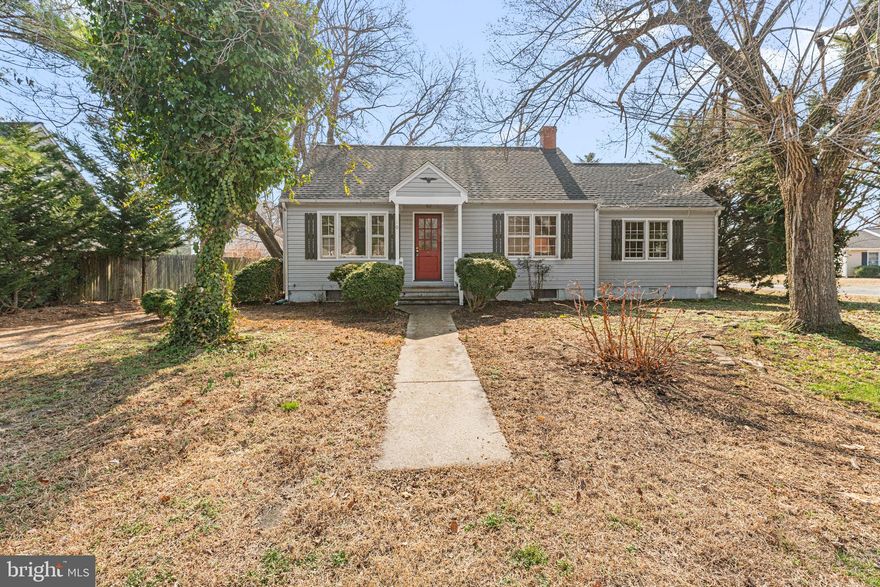 Charming Cape Cod on a corner lot with great curb appeal. This home features 3 bedrooms, 1.5 baths, and classic wood flooring. Enjoy lots of natural lighting through-out while relaxing in your living room, only steps to the dining area and kitchen, which features a new refrigerator and oven. There’s also an opportunity to finish the attic space to add valuable living area. Also this home offers a back porch for more flex space and  a fenced backyard for you fur family. Fresh paint throughout, ready for your personal updates. Don’t miss the potential this home offers to make it your own.