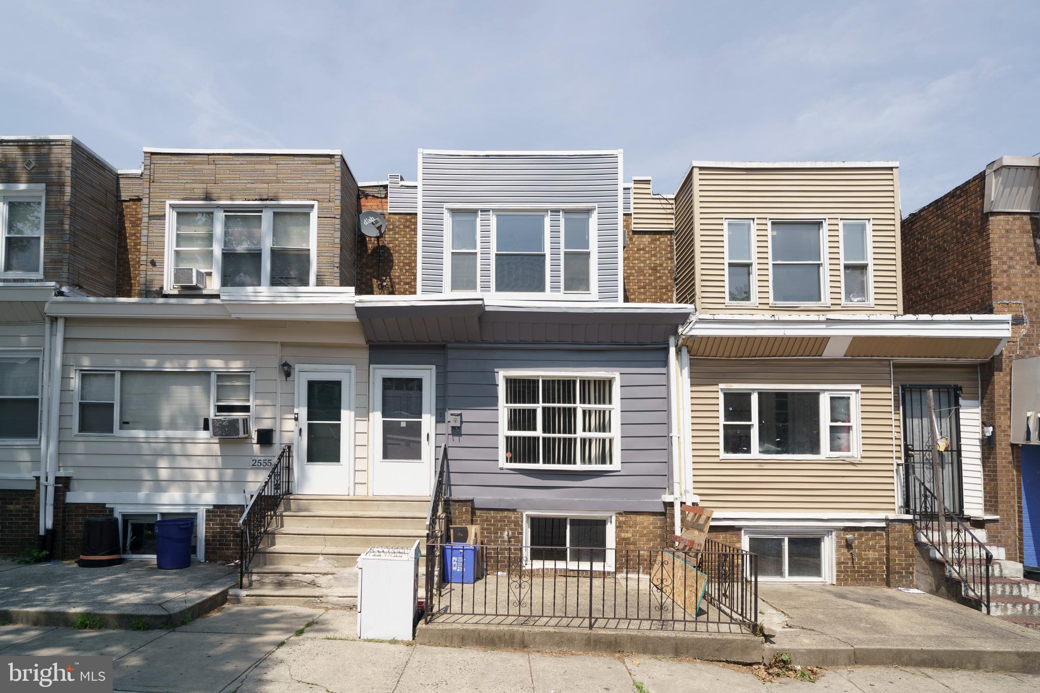 Welcome Home to 2557 S 61st St, Philadelphia, PA 19142
Step into this stunningly renovated gem located in the heart of Southwest Philadelphia, where modern elegance meets everyday convenience. This beautifully designed residence boasts an open layout, perfect for both relaxing and entertaining.
As you enter, you'll be greeted by a spacious and inviting living area adorned with brand-new hardwood floors and contemporary light fixtures that enhance the home’s bright and airy feel. The heart of the home lies in its brand-new kitchen, featuring sleek countertops and state-of-the-art appliances, making it an ideal space for culinary creativity and gatherings with family and friends.
This delightful home offers three generous bedrooms that provide ample space for rest and relaxation. The newly renovated full bathroom showcases modern finishes, ensuring comfort and style.
With a brand new electrical system, plumbing, and roof, you can move in with peace of mind knowing that this home is not only beautiful but also built for longevity.
Situated in a highly desirable neighborhood, you will benefit from close proximity to public transportation, major highways, Philadelphia International Airport, and a variety of shopping options, making commuting and daily errands a breeze.
Don’t miss out on this remarkable opportunity to make this property your own. Schedule your private showing today—homes like this one don’t stay on the market for long!