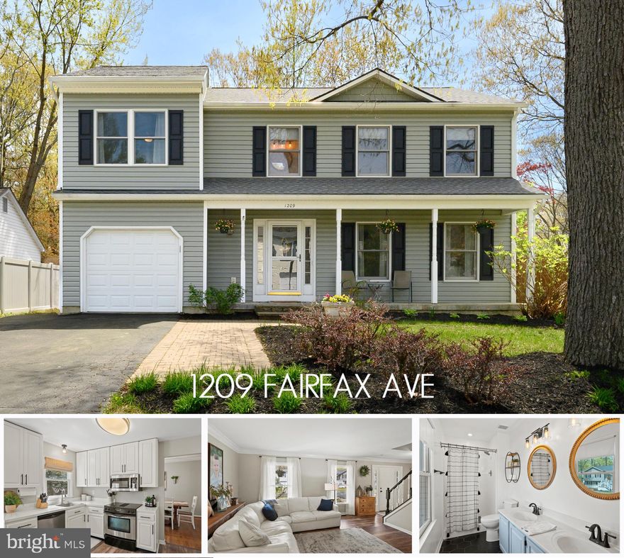 **OFFER DEADLINE 11AM MONDAY 4/28** Welcome to 1209 Fairfax Avenue, where coastal charm meets modern luxury in the sought-after water access community of Franklin Manor Beach. This beautifully remodeled 4-bedroom, 3.5-bath home feels like it was pulled straight from the pages of a Pottery Barn magazine. Thoughtfully renovated over the past four years, the home features luxury vinyl plank flooring, an updated kitchen, new siding, and a new roof on both the home and storage sheds. The standout feature? A stunning second primary suite addition over the garage, offering a spacious retreat with a walk-in closet and a spa-inspired bathroom worthy of HGTV! Upstairs also offers the convenience of bedroom level laundry, the original (but updated!) primary bedroom and ensuite bathroom, and two additional generously sized bedrooms that share an updated hall bath. Outside, the charm continues with wood privacy fencing, a concrete patio, two storage sheds (one accessible via Carvel Road) and additional driveway parking - perfect for guests or extra vehicles. Franklin Manor Beach offers an unmatched lifestyle with two fishing piers, a swim platform, boat ramp, playground, baseball diamond, picnic pavilion, and a mile-long bayfront park—just steps from your door.

Move-in ready and packed with thoughtful updates, this home offers the best of Maryland’s waterfront lifestyle without the waterfront price tag. Come see it for yourself—you might not want to leave!