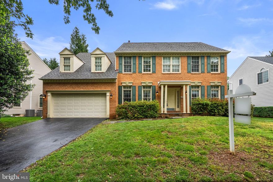 Located in sought-after Potomac Grove, this spacious home offers incredible potential and the opportunity to build amazing equity with a little TLC! A dramatic two-story foyer welcomes you into a fabulous floor plan designed for comfortable living and entertaining. The Main Level features a private Office with built-in shelving, an expansive Living Room, and a large Dining Room with bay window. The center island Kitchen offers an abundance of cabinetry and counter space, a 5-burner gas stove, Bosch dishwasher, double pantry, and a spacious Breakfast Area with bay window. Step down to the inviting Family Room featuring arched transom windows and access to the screened porch, deck, and fenced rear yard. Main Level also includes a Powder Room, Mud Room with closet, and a 2-car Garage. The Upper Level boasts an enormous Primary Suite with Sitting Room, two walk-in closets, and a luxurious Primary Bath with jetted tub, separate shower, and double vanity. Three additional generously-sized Bedrooms share a Jack and Jill Bath. Convenient bedroom-level Laundry Room with washer/dryer and extra cabinetry. The finished Lower Level offers a large Recreation Room and Full Bath with shower/tub combo. A fantastic opportunity to make this home your own in a highly desirable community!